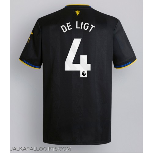 Manchester United Matthijs de Ligt #4 Kolmaspaita 2025-26 Lyhythihainen